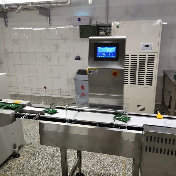 Conveyor Weight Detector Weight Checker Industrial Check Weigher For Food Pack