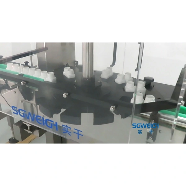 High Speed Rotary Checkweigher - Bottles Sprays Eye Drops Cylindrical Products Dynamic Weighing Solutions