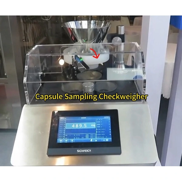 Automatic Tablet Weight Inspection Machine Capsule Sampling Checkweigher For Medical - SG-CJ1