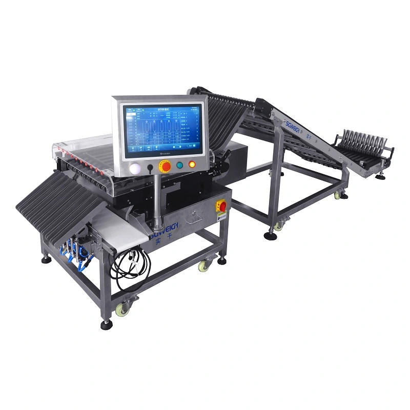 4-10 lane Individual Stick Packs Dynamic Checkweigher Multi-line Weight Checker for Liquid Sachets Bag