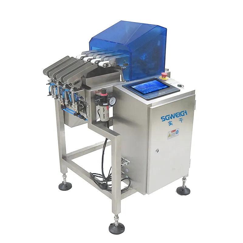 Dynamic Multi Lines Checkweigher Solution 4-Track Weight Checker for Liquid Long-Stick Packs