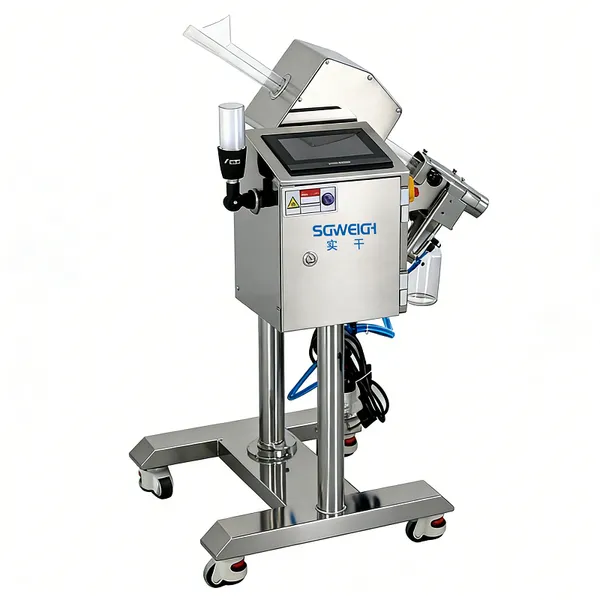 High Sensitivity 0.3mm Tablet Pharmaceutical Metal Detector Connected to Deduster and Capsule Filling machine
