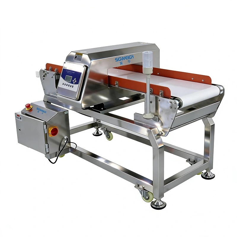 Candy Chocolate Food Metal Detector for Processing Industry Conveyor All-Metal Detection Machine