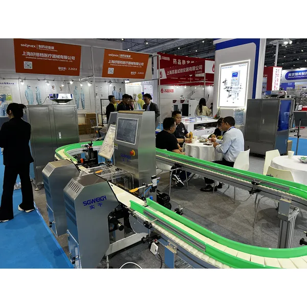 High Speed Online 5-50g Box Weight Checkers Conveyor Checkweigher for Pharmaceutical