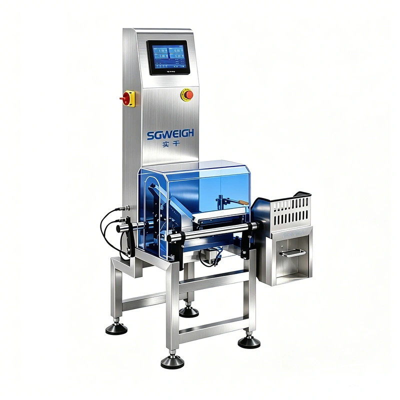 SG-1X High Accuracy 0.01g Checkweigher System for Small Products Sachets Pouches