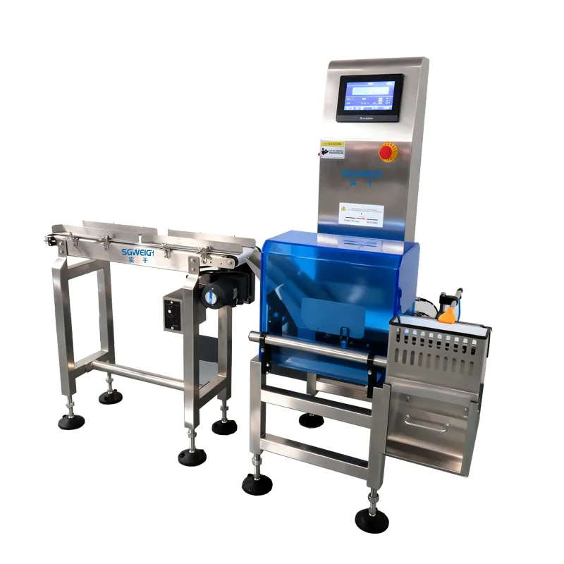 SG-1X High Accuracy 0.01g Checkweigher System for Small Products Sachets Pouches