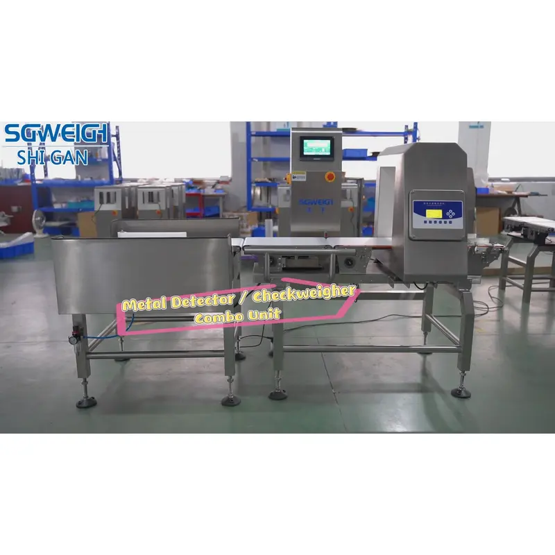 In-Line Checkweigher and Metal Detector Combination Units - High-Speed Inspection System