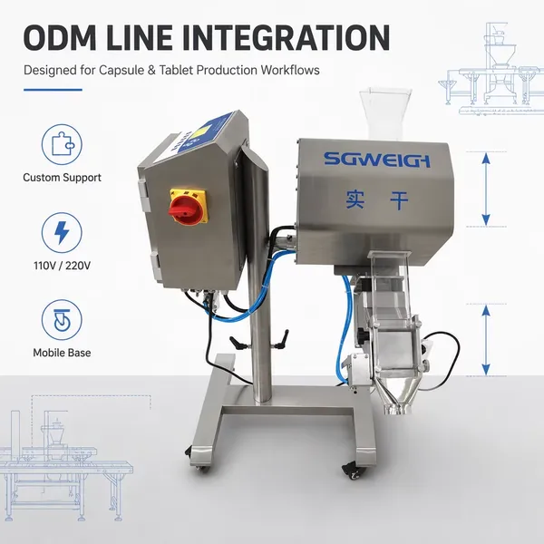 100% Online Detection Pharmaceutical Production Metal Detector for Tablet and Capsule