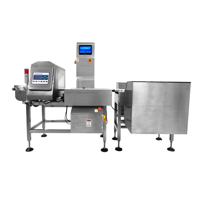 Intelligent Stainless Steel Checkweigher And Metal Detector Combo