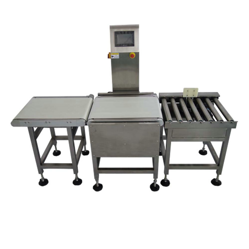 Canned product line intelligent high-accuracy weighing online checkweigher