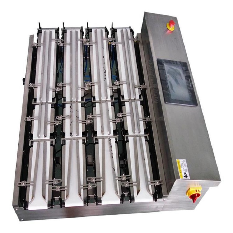four-channel high-efficiency checkweigher
