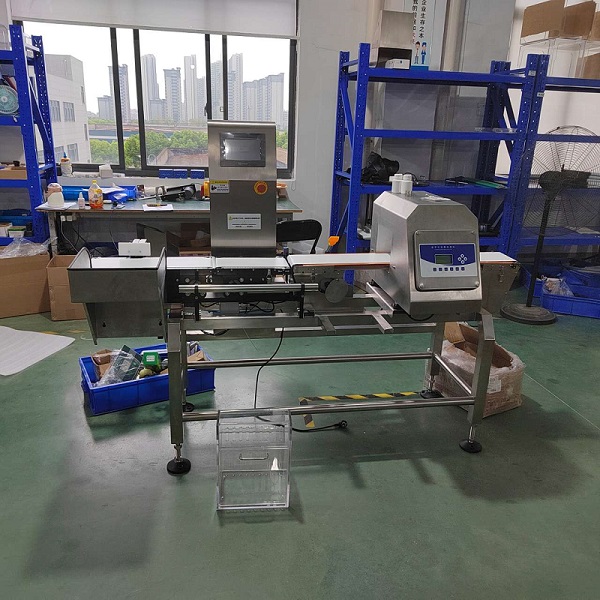 Checkweigher & Metal Detector Machine Combination System