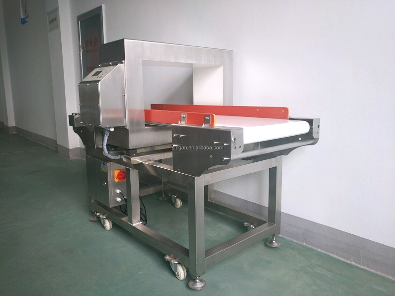 Automatic Food Conveyor Metal Detection Machine With Reject System