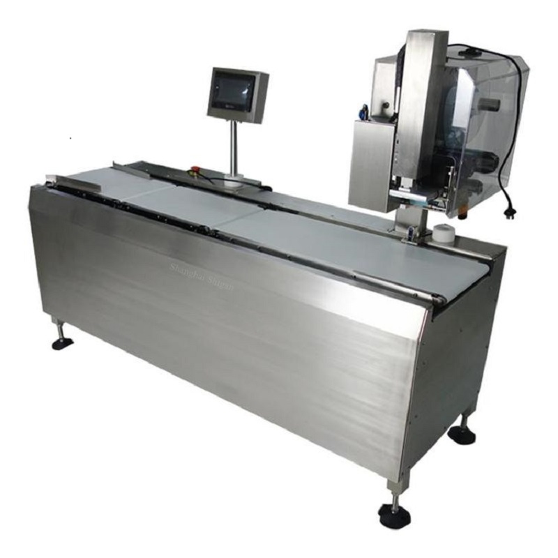 Speed Different Side Labeling Weighing Machine