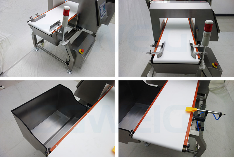 Automatic Rejection Industrial Metal Detector Machine