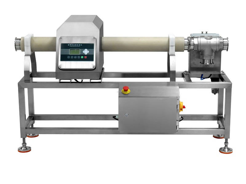Liquid Sauce In-Line Pipeline Metal Detector Machine