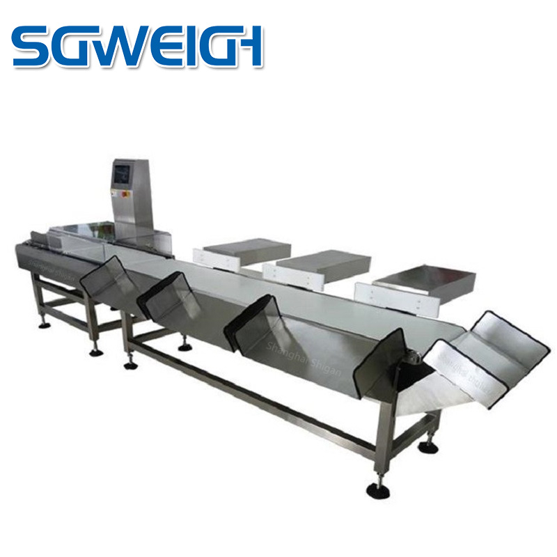SG-D300 Multi-Level Check Weigher for Sorting Meat Product in Food Industry