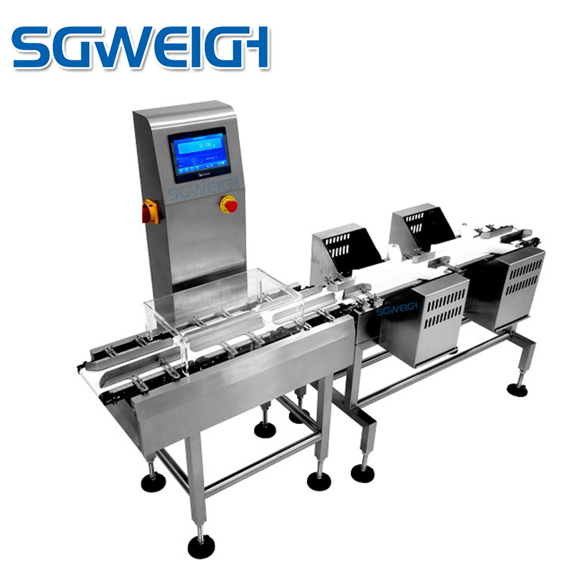 Auto Conveyor Belt Touch Screen Electric Weight Grading Machine