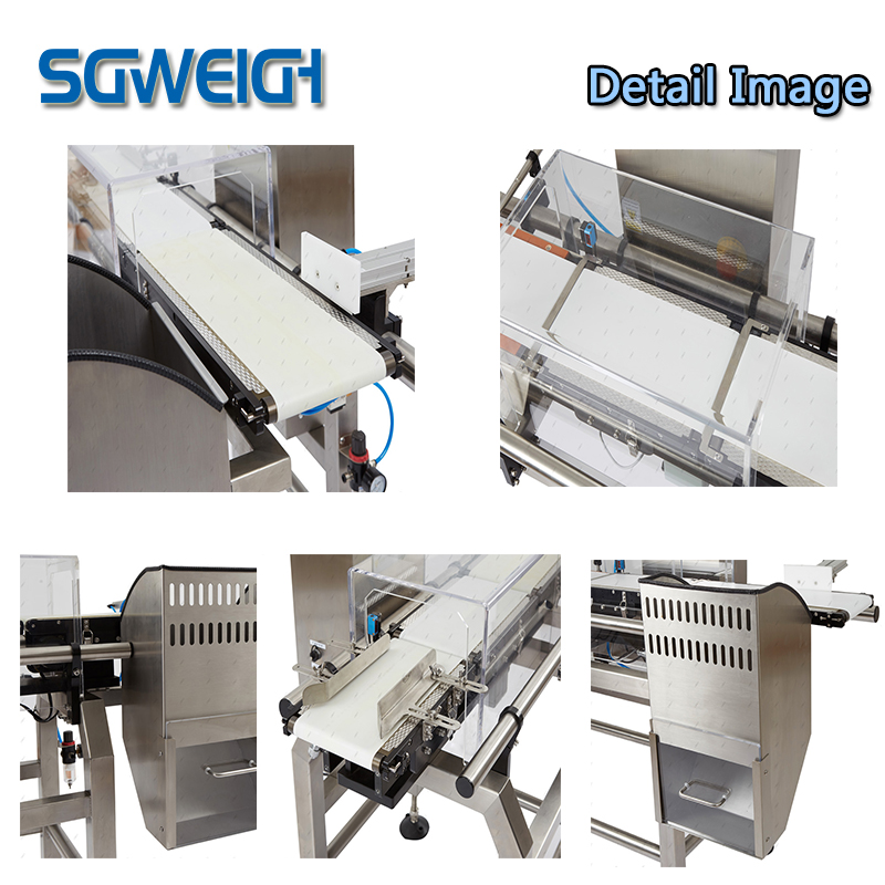 High-Precise Check Weighing Solution for Small/Medium Product Checkweigher with Belt Conveyor