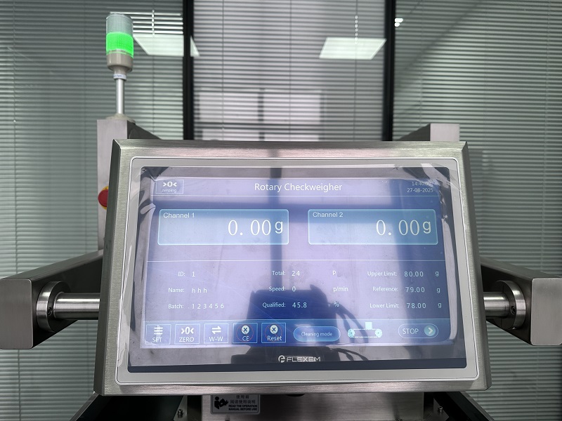 Bottle Line Inline Checkweigher Glass/Plastic Bottle High Precision Weight Checker