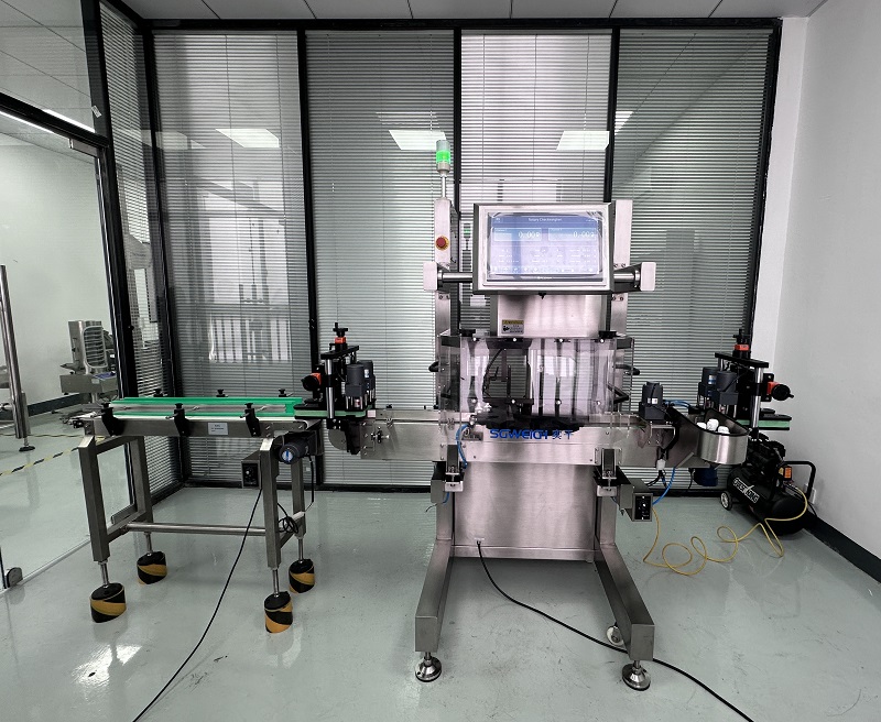 Bottle Line Inline Checkweigher Glass/Plastic Bottle High Precision Weight Checker