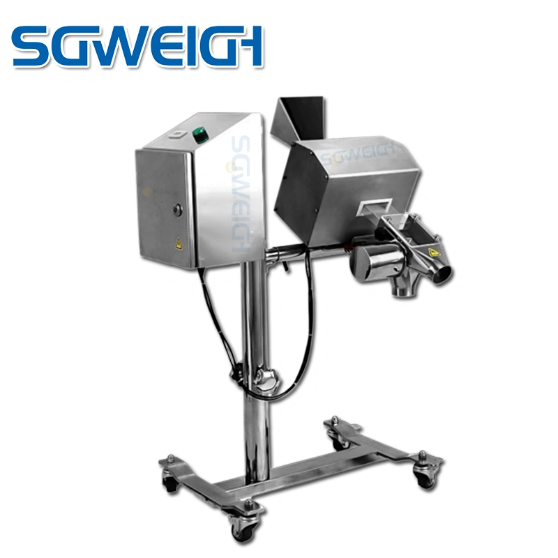 Gravity Free Fall Capsule Tablet In-line Operation Pipeline Metal Detector for Drug Pill