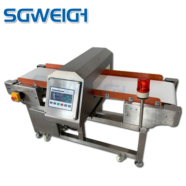 Intelligent Belt Conveyor Type Customized Metal Detector For Bulk/Packaged Product
