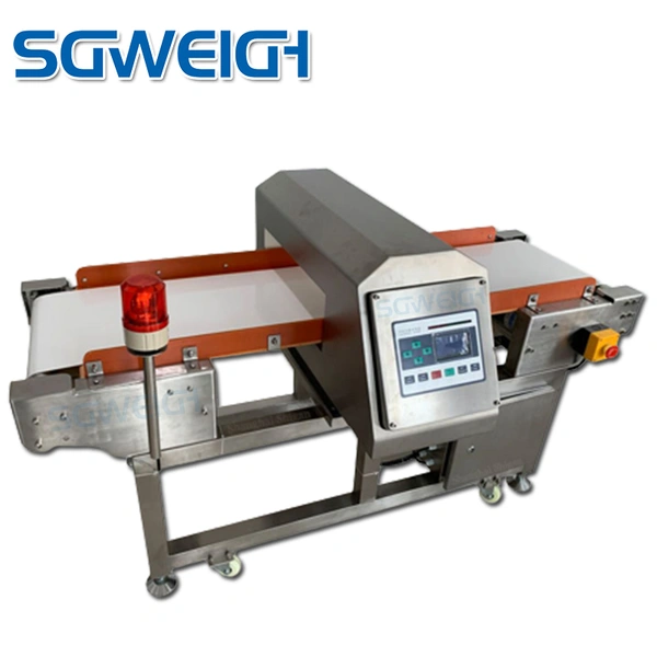 Intelligent Belt Conveyor Type Customized Metal Detector For Bulk/Packaged Product