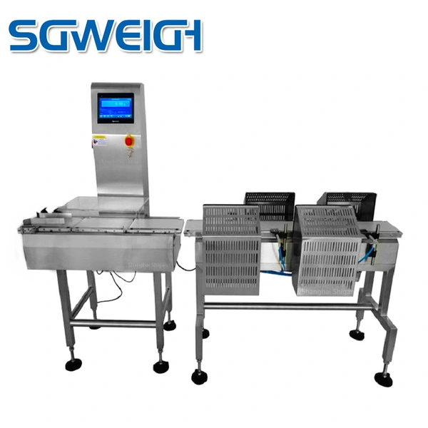 SG-D300 Automatic Shrimp Weight Sorting Machine Chicken Meat Weight Grader