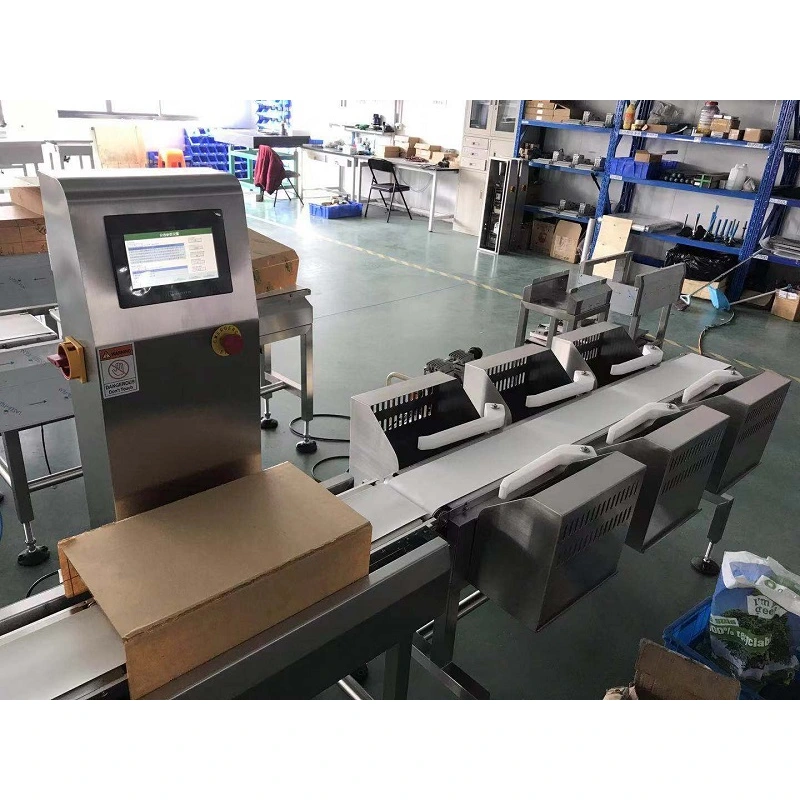 SG-D300 Fully Automatic Stainless Steel Multi-Stage Weight Sorting Checkweigher