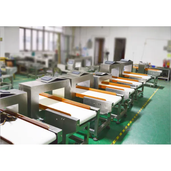 Double Probe Conveyor Metal Detector Machine,Intelligent Adjustable Metal Detector