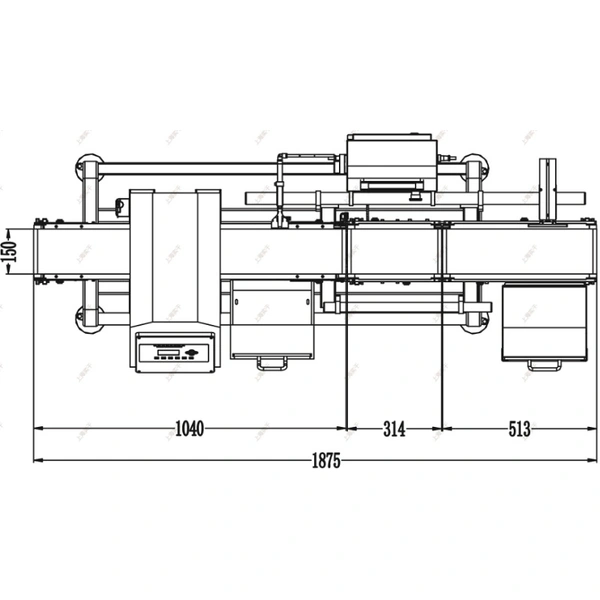 Combined Metal Detector Machine With Check Weigher High Accuracy With Small Footprint Combo Metal Detector & Checkweigher