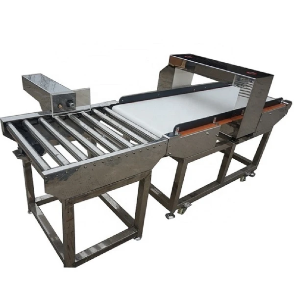 Dynamic Conveyor Metal Detector Machine With Reject Arm Used in Pharmaceutical/Food Industry