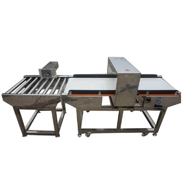 Dynamic Conveyor Metal Detector Machine With Reject Arm Used in Pharmaceutical/Food Industry