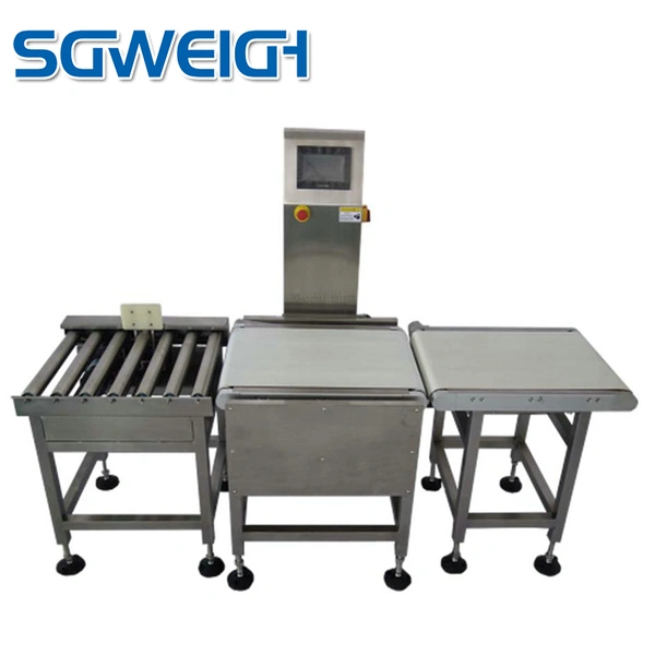 Online Large Box Underweight Detection Check Weigher with Roller Conveyor