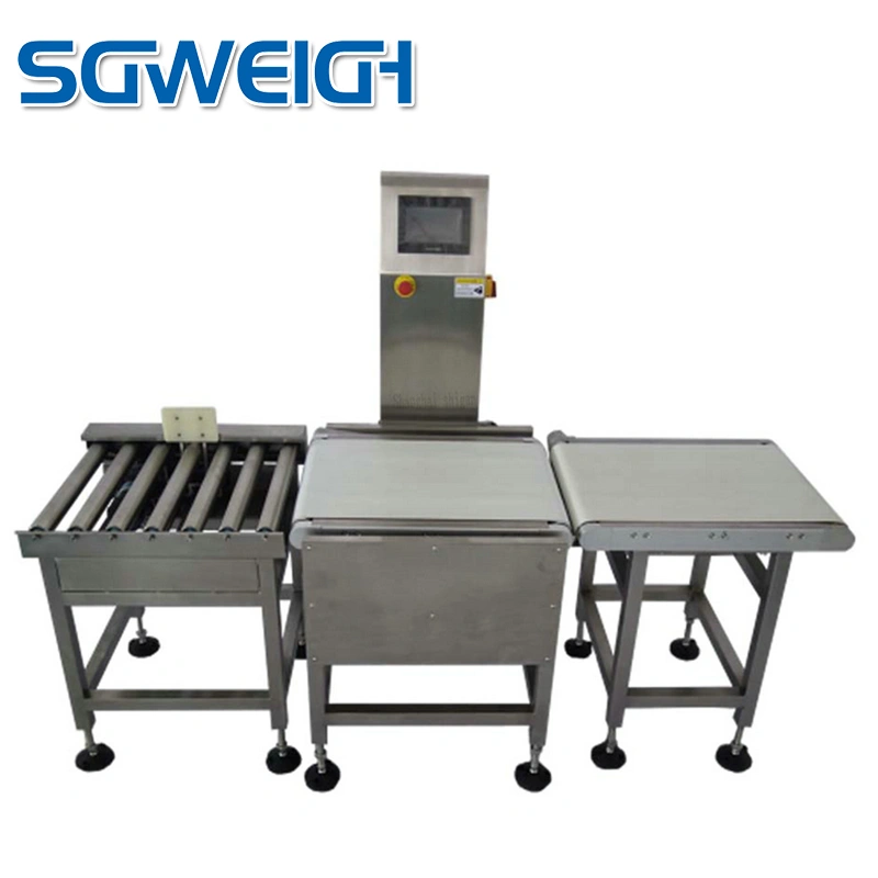 Online Large Box Underweight Detection Check Weigher with Roller Conveyor