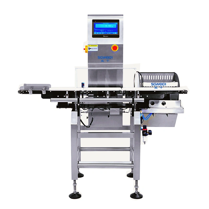 Online Conveyor Waterproof Check Weigher Scale Self-set Intelligent Weight Checking Machine
