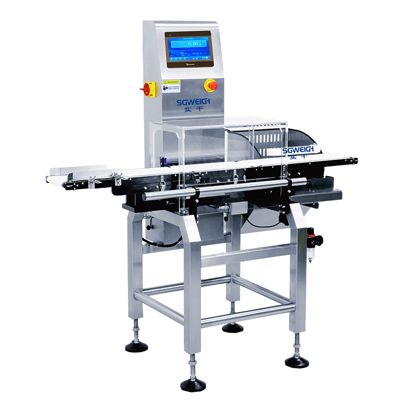 Online Conveyor Waterproof Check Weigher Scale Self-set Intelligent Weight Checking Machine