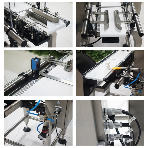 Hardware Part Check Weight Machine with Flap Gate Reject