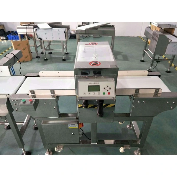 Food/Seafood/Fruit/Vegetable/Noodle Conveyor Belt Auto Metal Detector for Bag/Box