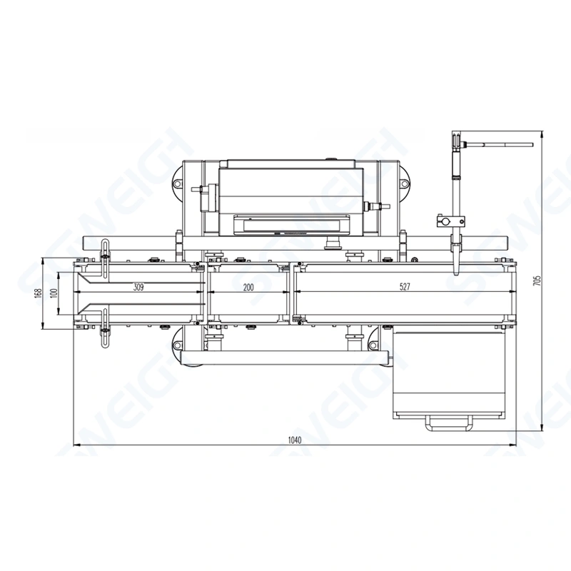 Professional Weight Inspection Machine Automatic Digital Food Conveyor Checkweigher