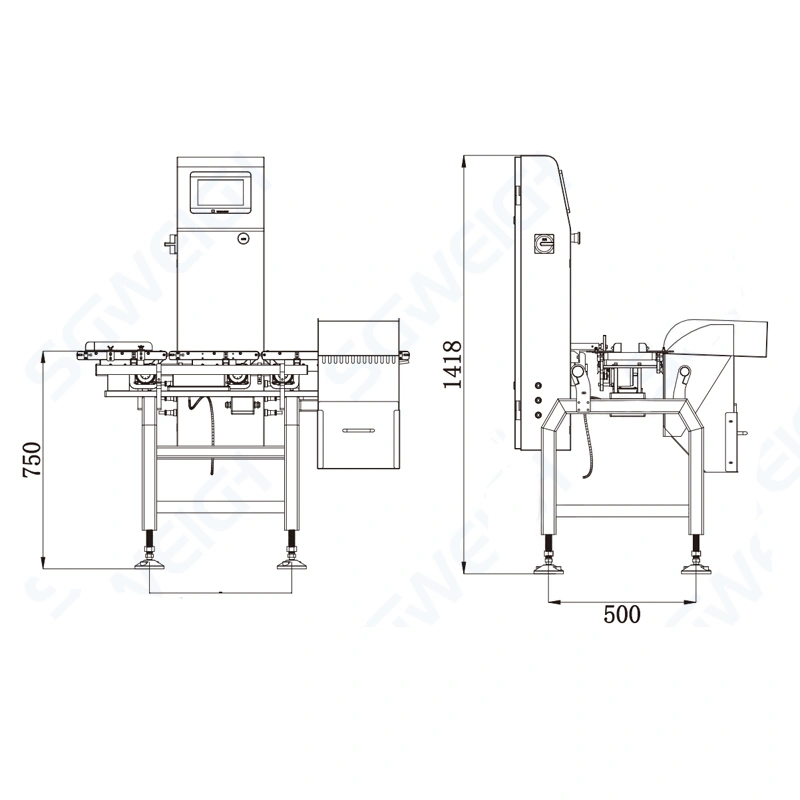 Hand Cream Daily Necessities Automatic Checkweighing Scale Online Weighing Solutions