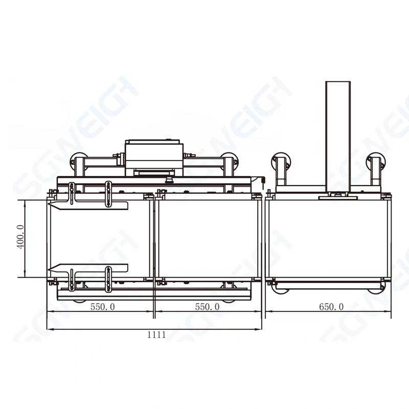 Maximum Efficiency and Weighing Accuracy Check Weigher for Food Industry