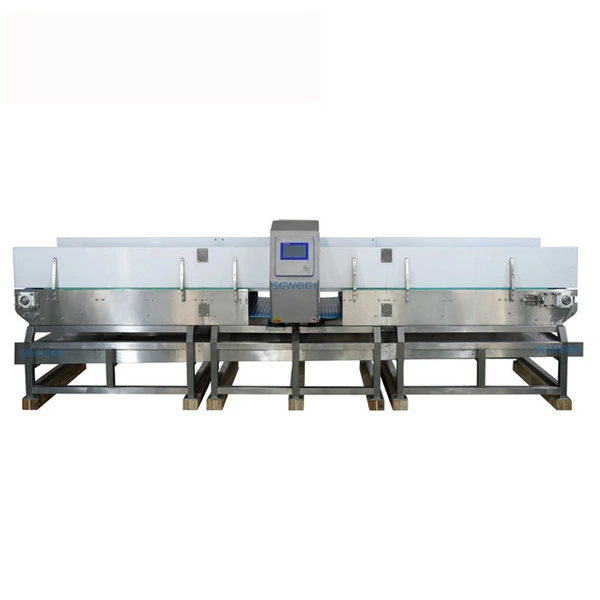 High Sensitivity Waterproof Conveyor Belt Industrial Metal Detector with Automatic Rejection