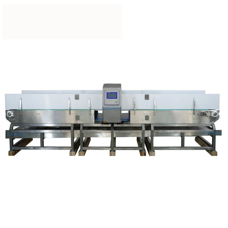High Sensitivity Waterproof Conveyor Belt Industrial Metal Detector with Automatic Rejection