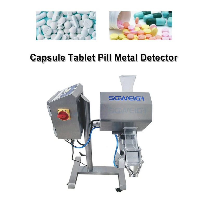 Touch Screen Sensitivity Adjustable Metal Detector for Tablet Capsule Pill Drug