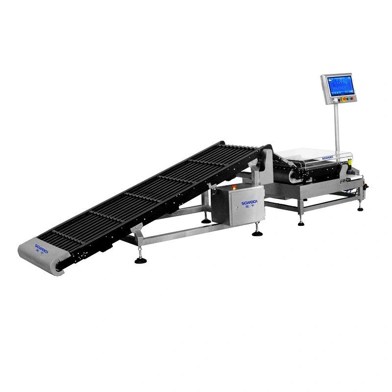 Automatic 10-lane Small Bag Checkweigher with Multi-lane Packaging Machine