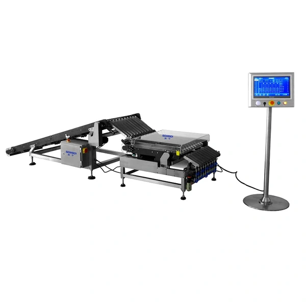 Automatic 10-lane Small Bag Checkweigher with Multi-lane Packaging Machine
