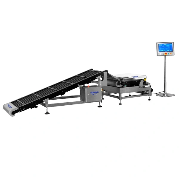 Automatic 10-lane Small Bag Checkweigher with Multi-lane Packaging Machine