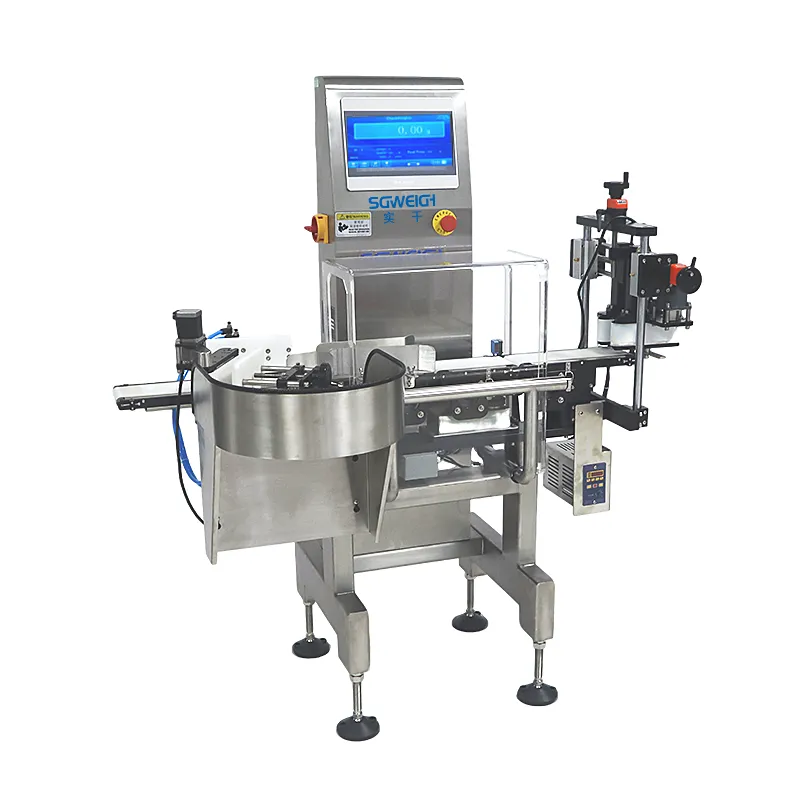 Soft Drink Cans Bottles Dynamic Checkweigher for Beverage Factories | Prevent Overfill and Underfill